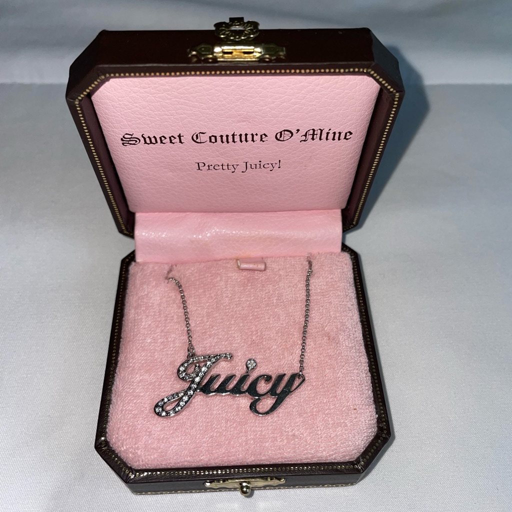 Juicy Couture Cursive Juicy Necklace
